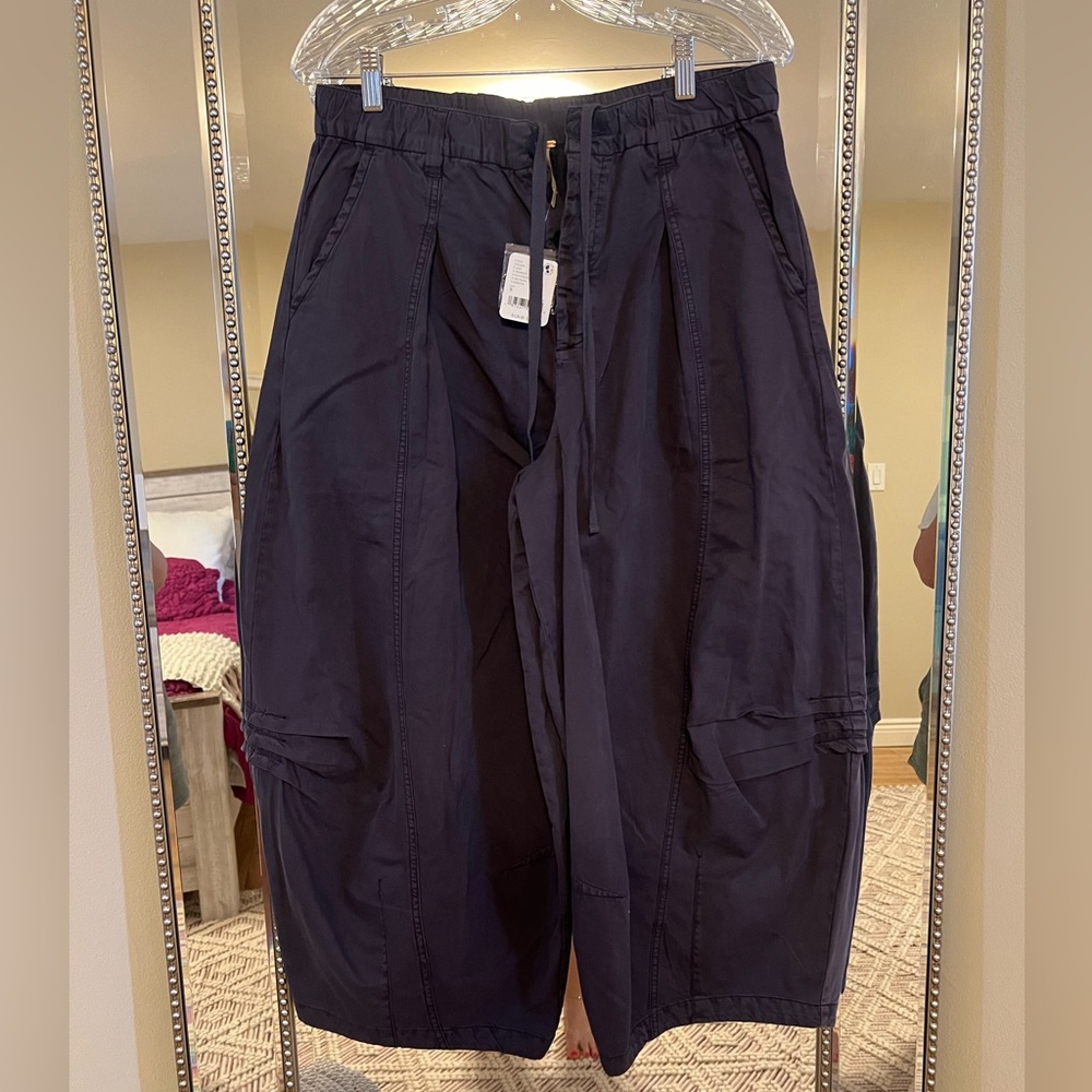 Free People Barrel Pants
